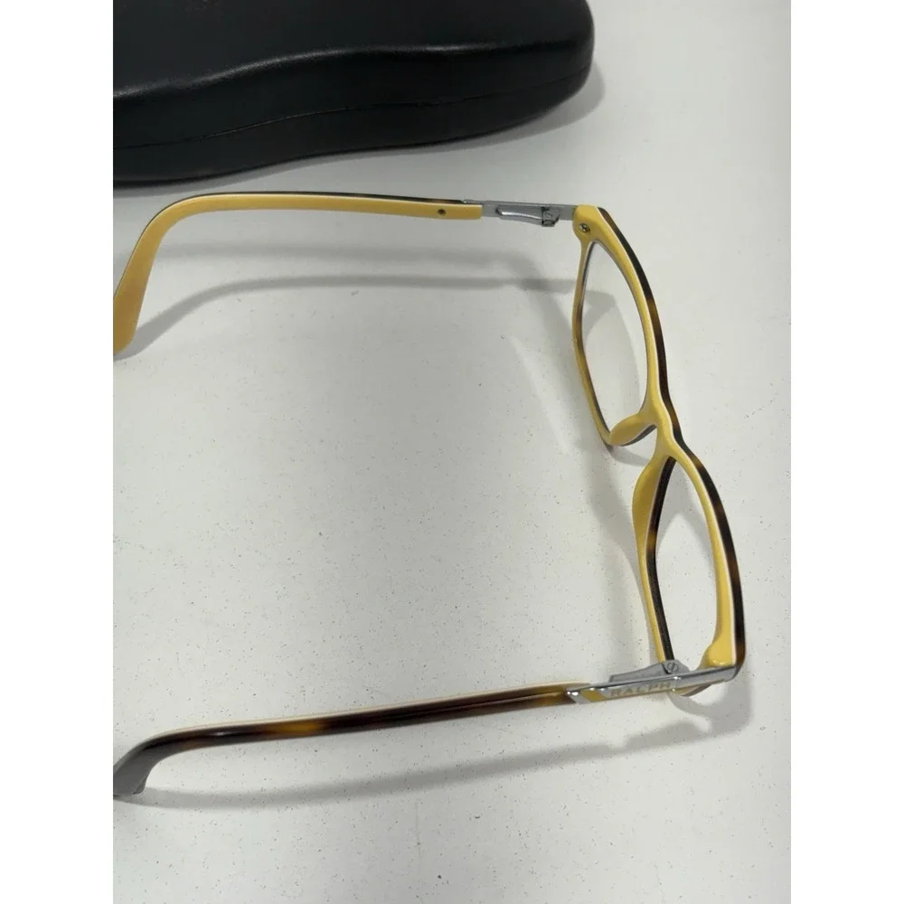 Ralph Lauren RA7044 1142 Eyeglasses Frames‎ Brown Tortoise/Yellow Cat Eye Read**